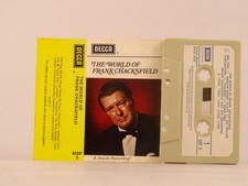FRANK CHACKSFIELD THE WORLD OF 36 12 Track Audio Cassette DECCA