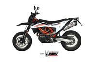 Mivv Oval Auspuff Titan Passend FüR KTM 690 SMC R 2019-2024