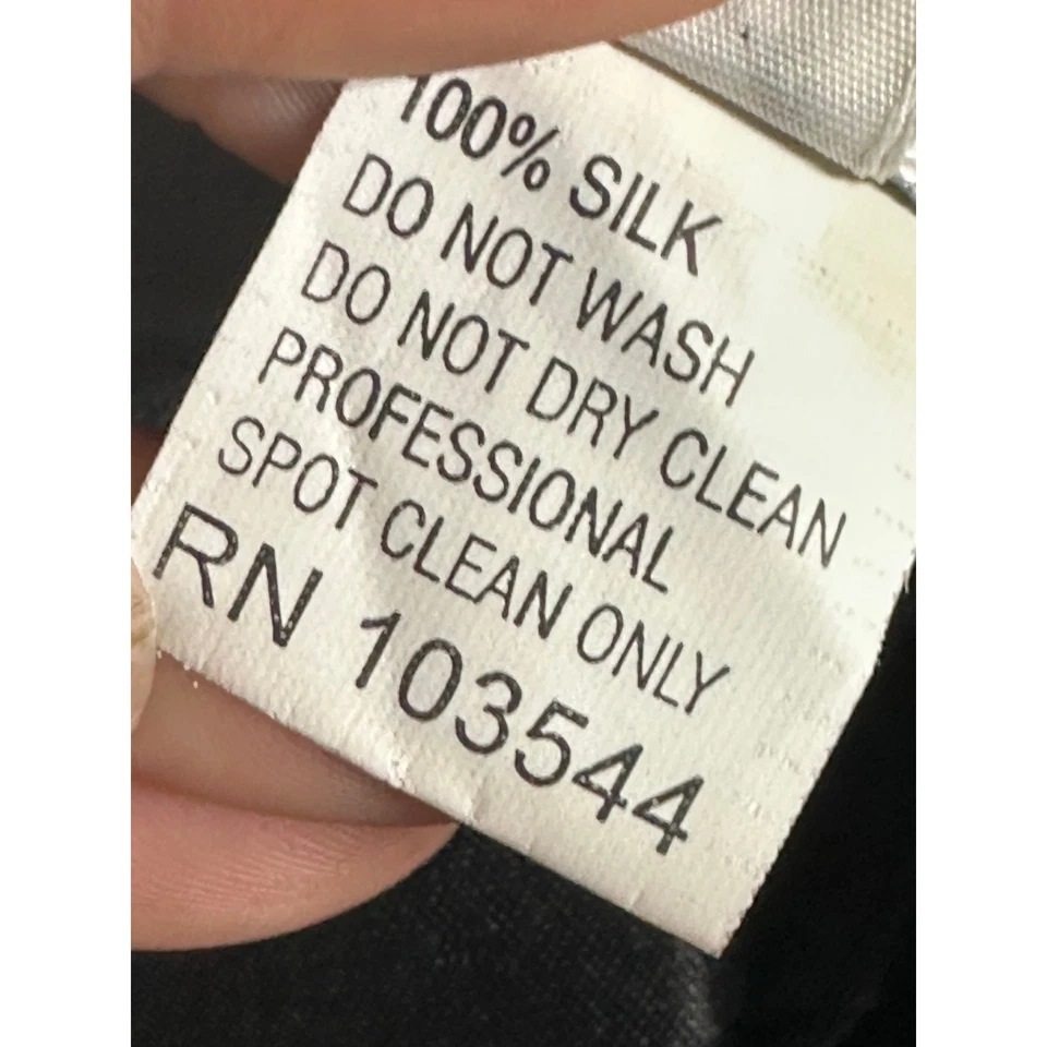 La Femme black silk sequin formal long elegant dress size 2 - Image 4 of 4