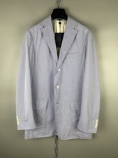 NEW Polo Ralph Lauren Cotton Checked Button Casual Blazer Jacket Size S / M
