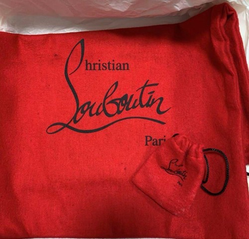 Zapatos de tacón Christian Louboutin cuero esmaltado rosa beige 37 US6,5 23,5 cm con CAJA - Imagen 12 de 12