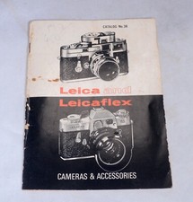 Leica Leicaflex Cameras Accessories Photography Magazine Book Brochure Catalog