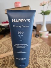 Harry's Men's Hair Taming Cream, Soft Hold Conditioning w/ Natural Finish, 5.1oz