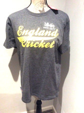 Oficjalna koszulka England Krykiet szaro-żółta dla dorosłych mała (fabrycznie nowa z metką)