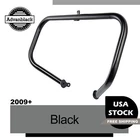 Glossy Black Engine Guard Crash Bar Fits 09+ Harley Street Electra Glide King