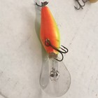 Lot of 3 Mann’s Vintage Deep Chartreuse  Black & Coral Fishing Lures — photo 6