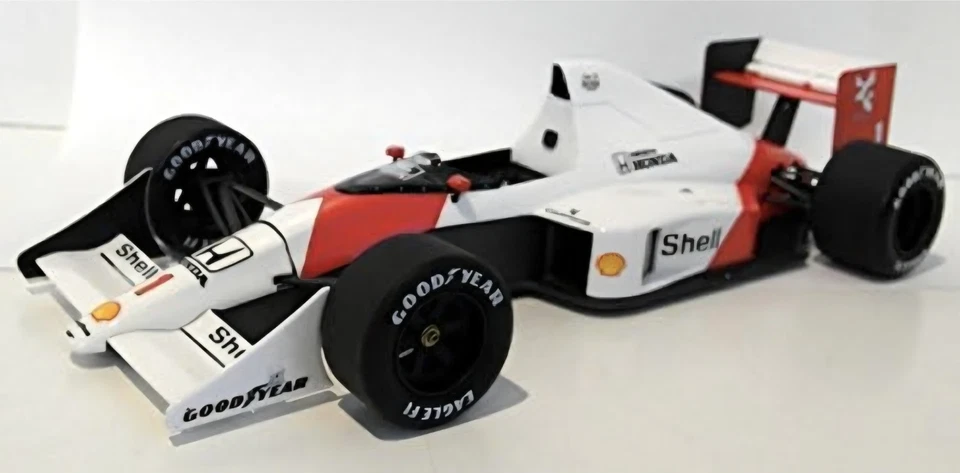 TSM 1:18 MODELLINO AUTO F1 MCLAREN MP4/5 SENNA WINNER MONACO GP 1989 TRUE SCALE - Immagine 2 di 4