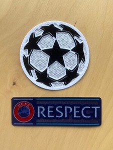 Patch Badge UEFA Euro 2018 + Respect flocage