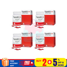 4 X Viartril-S Glucosamine 500Mg , Knee  Joint Pain Supplement 90 Capsules