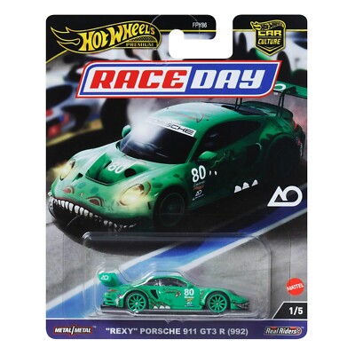 ホットウィール REXY PORSHCHE 911 GT3 R 992 10台 hot wheels premium REXY porsche 911 gt3 r (992) race day | eBay