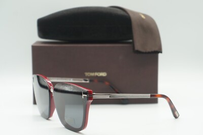 TOM FORD トムフォード　サングラス TF1014 71A NEW TOM FORD TF 1014 71A BORDEAUX BURGUNDY AUTHENTIC SUNGLASSES