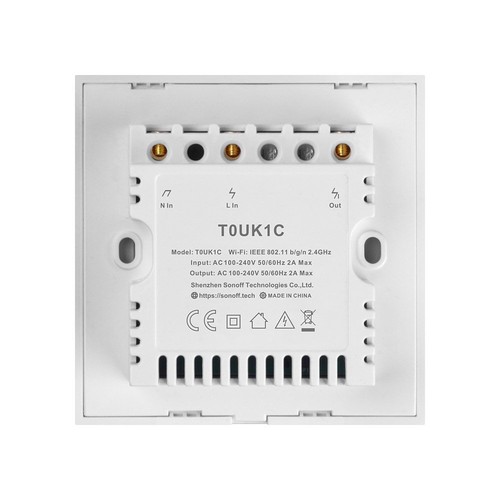 Sonoff Smart Switch Home WiFi Touch Wall Panel For Amazon Alexa Google 1/2/3Gang - Picture 14 of 36