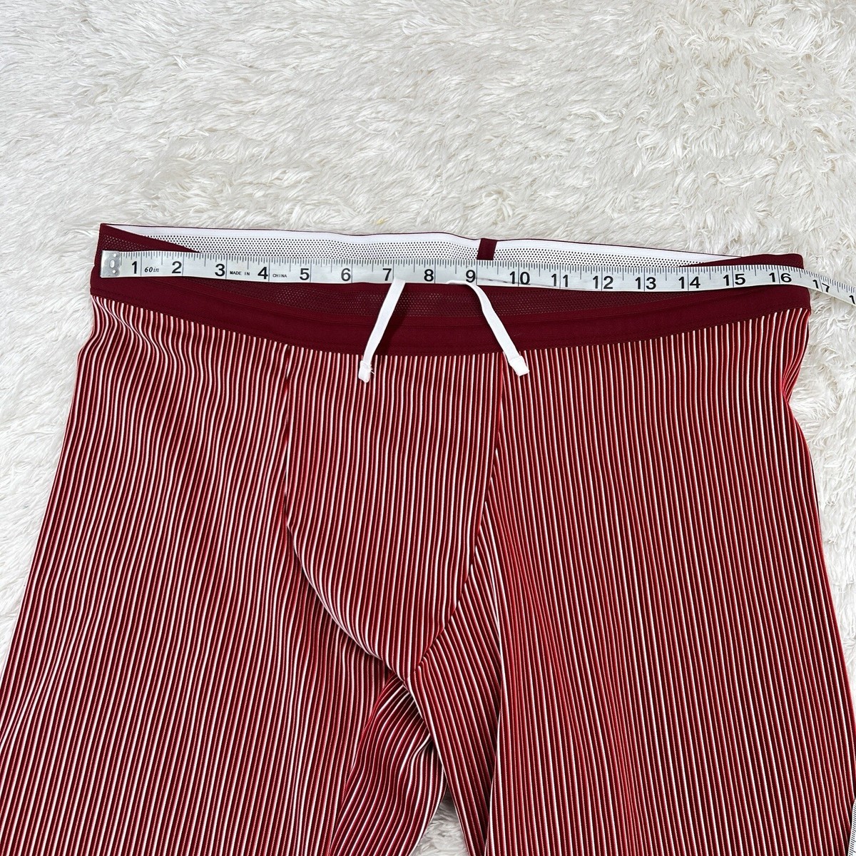 Nike Pro Elite 1/2 Tights Red White Track Field Made In USA Men's