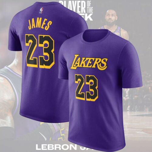 SALE! Lebron James #23 Los Angeles Lakers Name & Number FAST SHIPPING for Fans - Picture 11 of 11