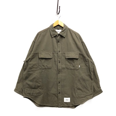 WTAPS WCPO 01 LS COTTON FLANNEL TEXTILE WTAPS 22SS WCPO 01 LS