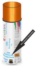 for Ford Fiesta Electric Orange Direct Gloss Shine Aerosol Paint Spray