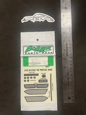 Bolink Vintage RC decal sheet # BL2647 Fine Detail 3.75”x5” for 90’ Pontiac Wide