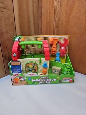 Leap Frog Scout's Build & Discover Tool Set Talks & Sings Educational Toy NIB