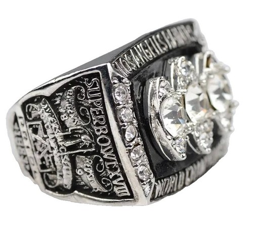 1983 Los Angeles Raiders Super Bowl Ring (Replica) Marcus Allen 