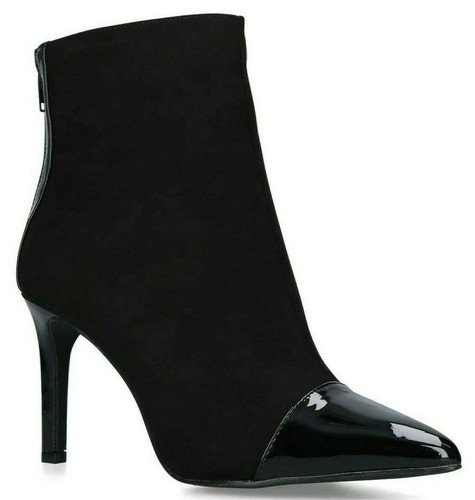 SUEDE HIGH HEEL ANKLE BOOTS | eBay