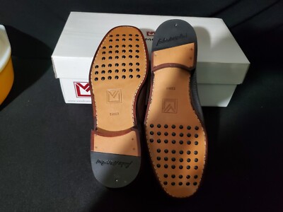 NEW Sandro Moscoloni Men\'s Brown LA Bit Slip-on Leather Shoe, Size 8 NEW Sandro Moscoloni Men main image 2