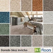 Dorado 56oz Invictus Carpet by Associated Weavers Saxony Fusion Back Bedroom 4m