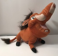 Disney Applause Lion King Pumba 12" Plush vintage tag