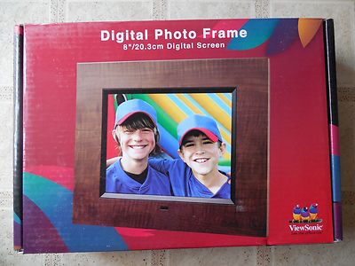 ViewSonic DPX802 8'' TFT Digital Pict Frame-Model:VS12075-256 MB Internal Memory