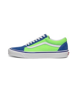 lime green vans old skool