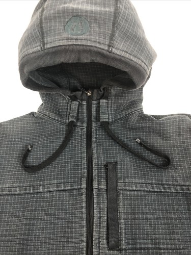 Lululemon Hoodie Mens M Zip-up Black Gray Warm Thick High Quality - Picture 2 of 7