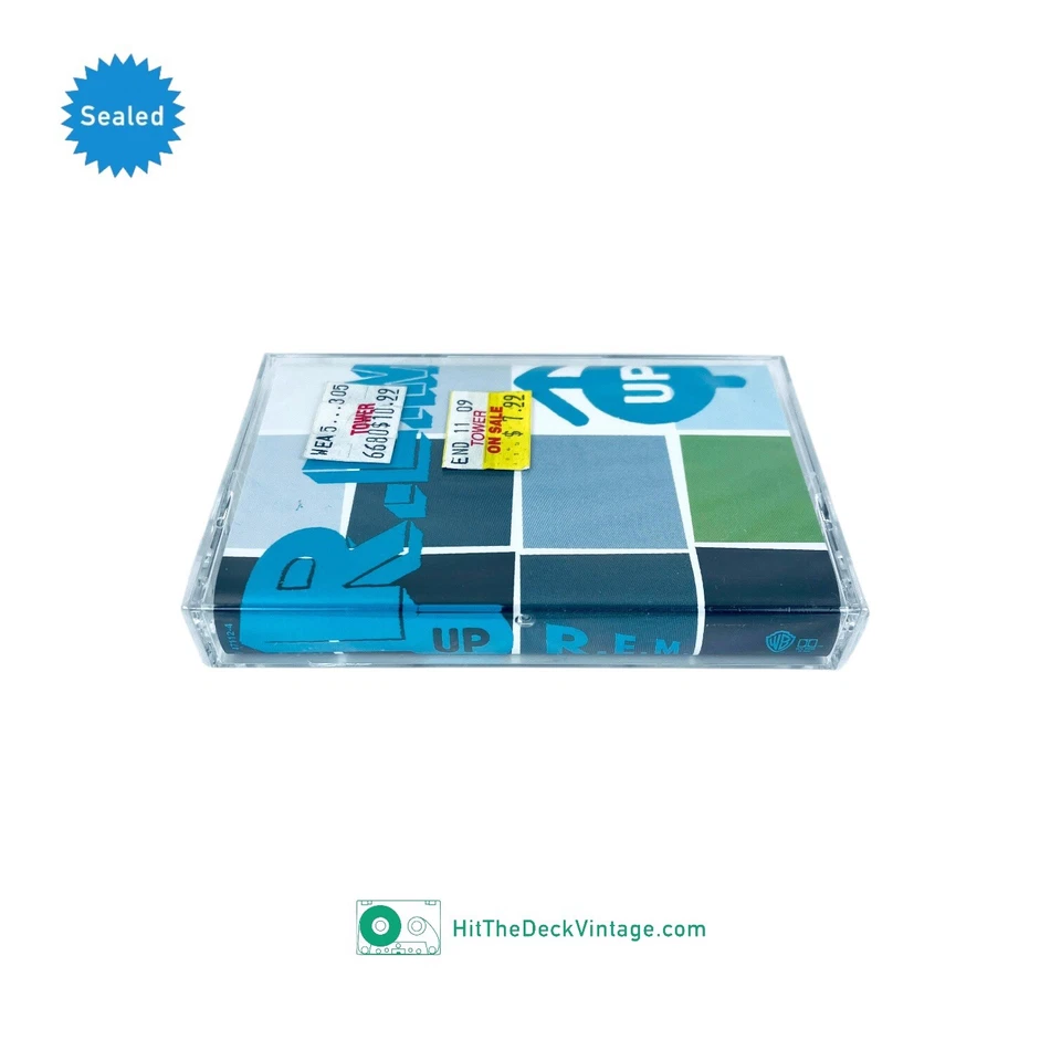 R.E.M. Up Cassette Tape (1998) REM 80s 90s College Rock / Alt NOS SEALED - Image 3 of 4