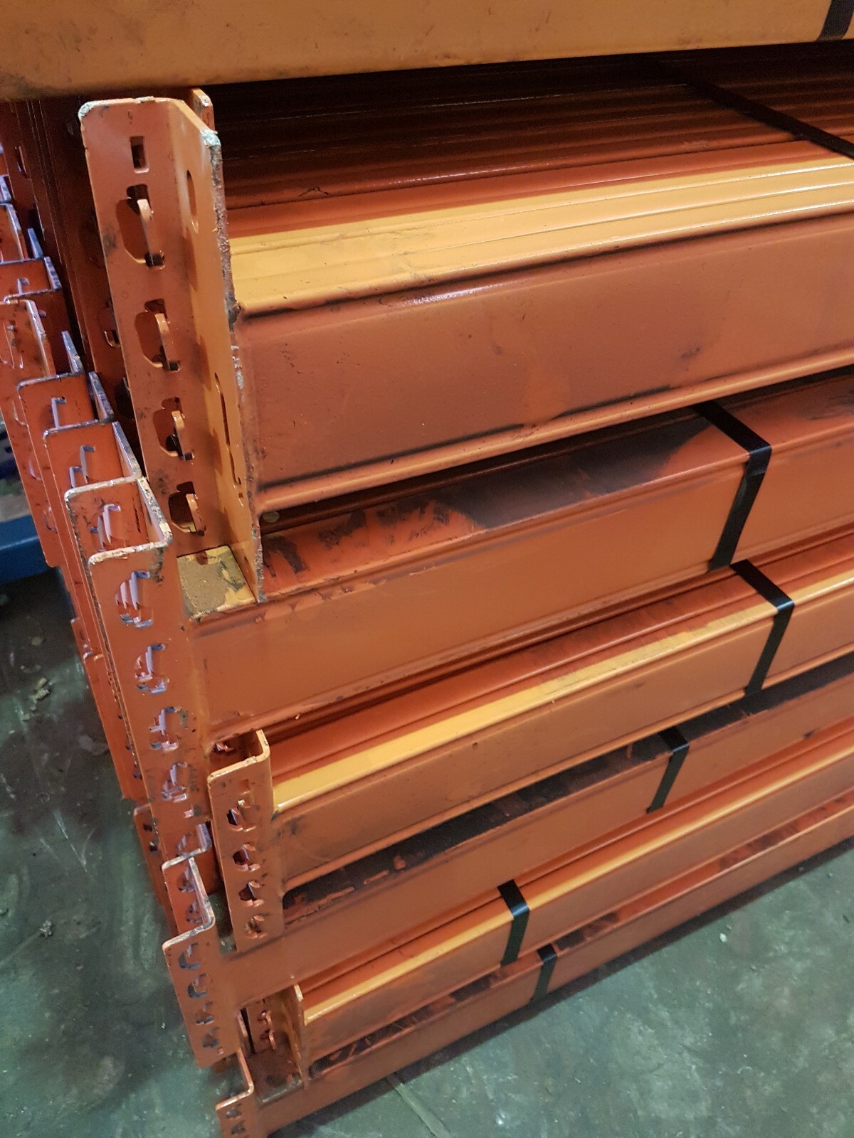 USED STOW PALLET RACKING BEAMS 2.8M | eBay UK