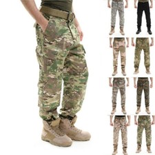 Airsoft Army Military Men Tactical Pants Combat Cargo Trousers Camouflage Casual
