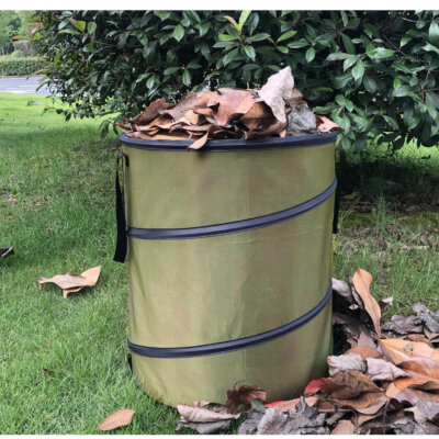 Camping Trash Can Pop-Up Trash Can Reusable Outdoor Trash Garden Yard Recycle