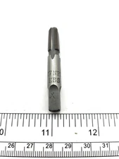 UNBRANDED 1/16" - 27 NPTF HSS 4F Taper Pipe Tap, 0181F