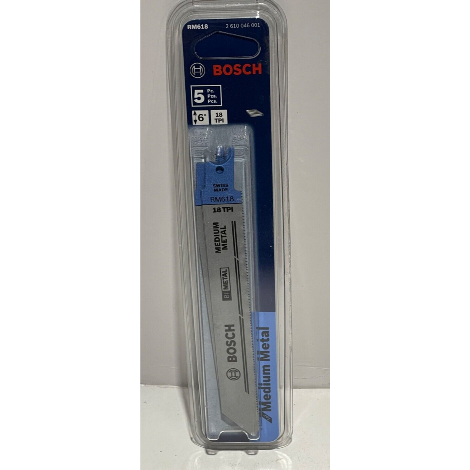 Bosch Tool Corp RM618 Reciprocating Saw Blade Set 6