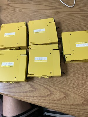 Lot Of 5 Fanuc Output Module, A03B-0807-C167, A0D32D2 See Pics
