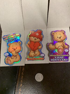 Rare - Rebel Bears - Complete Set of 10 - 2006 Vending - USA