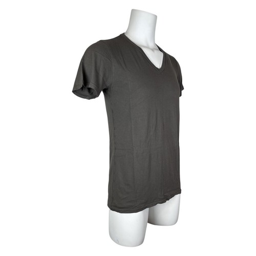 KILL CITY LIP SERVICE V NECK ROCKABILLY GOTHIC GREY T SHIRT GOTH ROCKER TATTOO - Picture 3 of 6