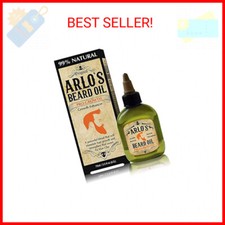 Arlo's 99 Natural Original Beard Oil, Pro-growth Growth Enhancer, 2.5 Oz