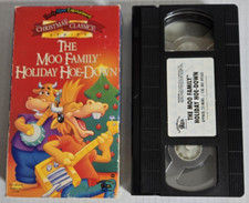 *RARE* The Moo Family Holiday Hoe-Down (VHS, 1995) Christmas Classics, in Box