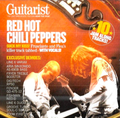 Guitarist (March 2003 Issue 234) - Red Hot Chilli Peppers 10 Jam along Tracks