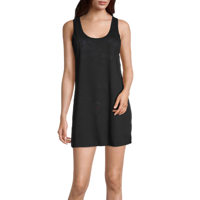 black dress swimsuit cover up Black Longer Days Cover Up Dress