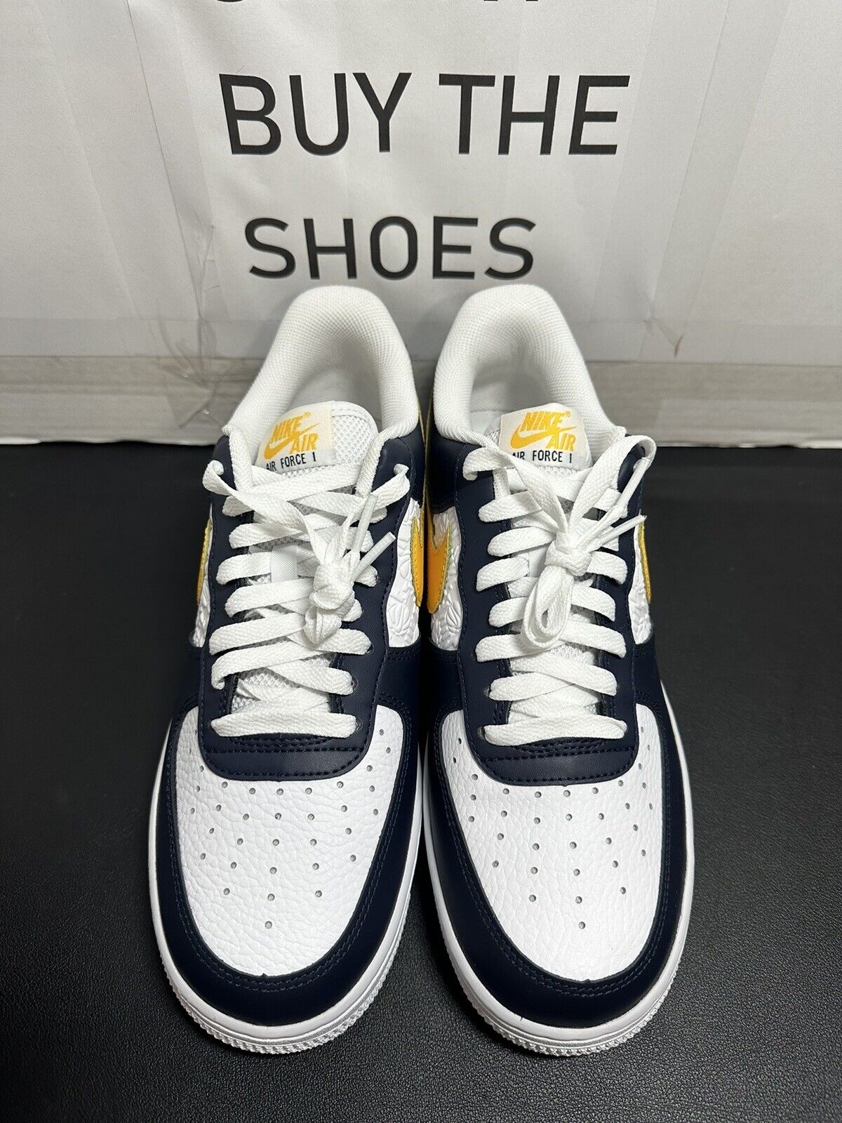 Size 8.5 - Nike Air Force 1 '07 Embossed Hoops - Dark Size 8.5 - Nike Air Force 1 '07 Embossed Hoops - Dark