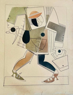 RUSSISCHE AVANTGARDE 20er Vladimir Lebedev(1891-1967) zugeschrieben - Bild 1 von 4
