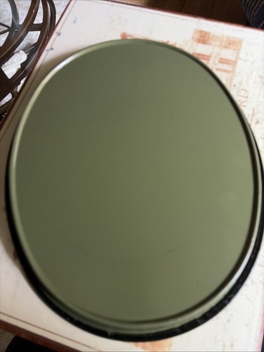 Coca-Cola 1914 "Betty" antikes ovales Tablett mit Spitze von Passaic Metal Ware Co. N.J. USA - Bild 2 von 9