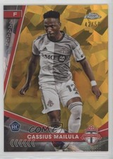 2024 Topps Chrome MLS Sapphire Edition Gold 42/50 Cassius Mailula #180 14md