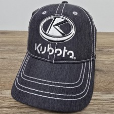 Kubota Hat Tractor Corporation NWT Gray Adjustable OSFA Formed Cap