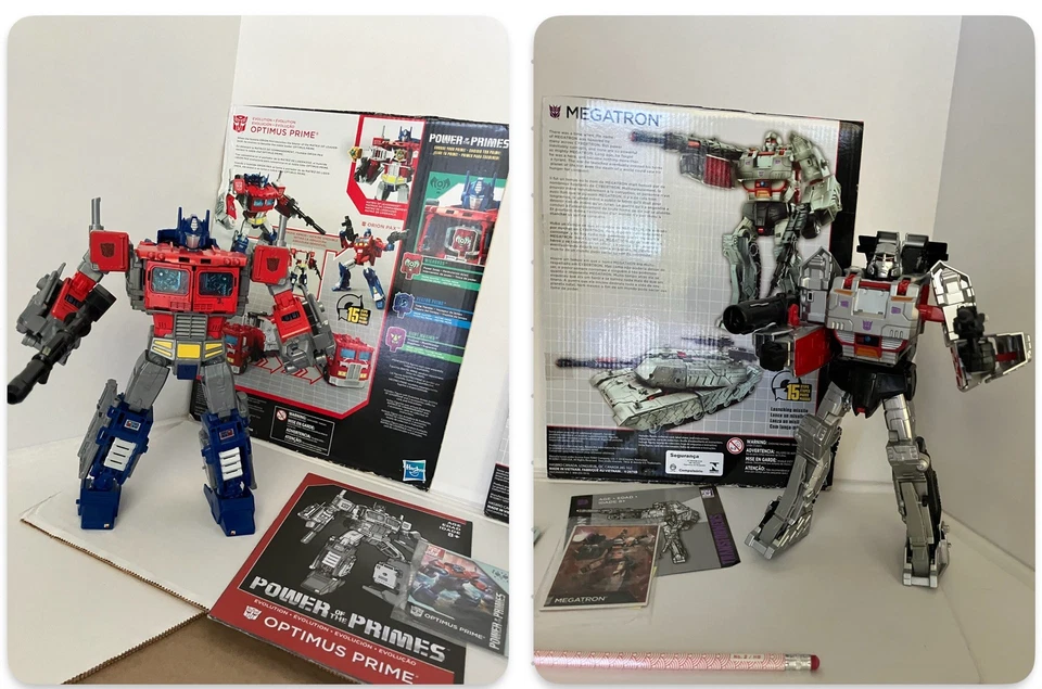 Transformers G1 Character Lot Optimus Prime Megatron Generations Drift Dinobots - Image 3 of 4