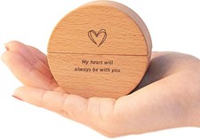 Small Keepsake Urns for Human and Pet Ashes, Dog Urn, Mini Wood